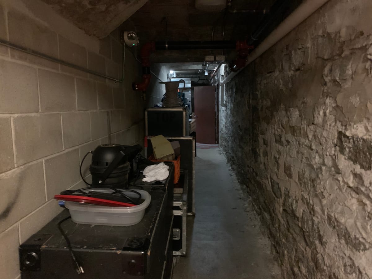 The Grand Oshkosh Theater has rumored hauntings in its dark basement