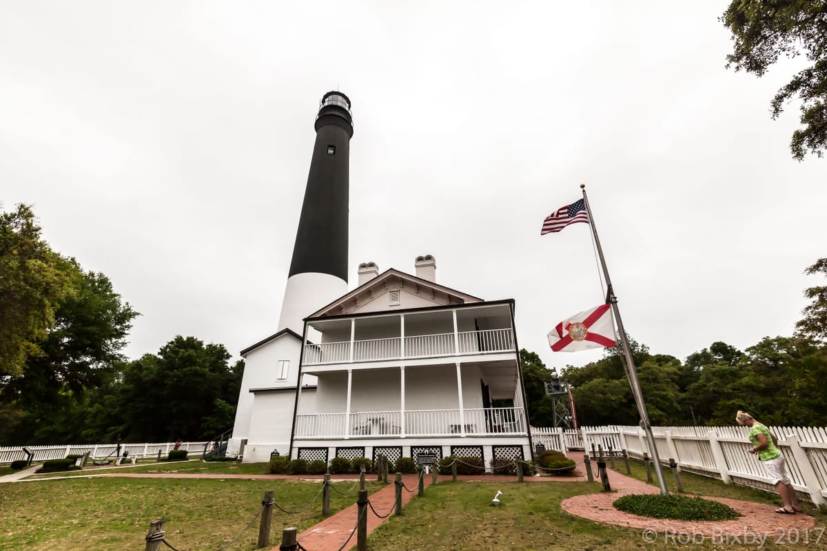 Pensacola Lighthouse haunted by lighthouse keeps looms over the historic town